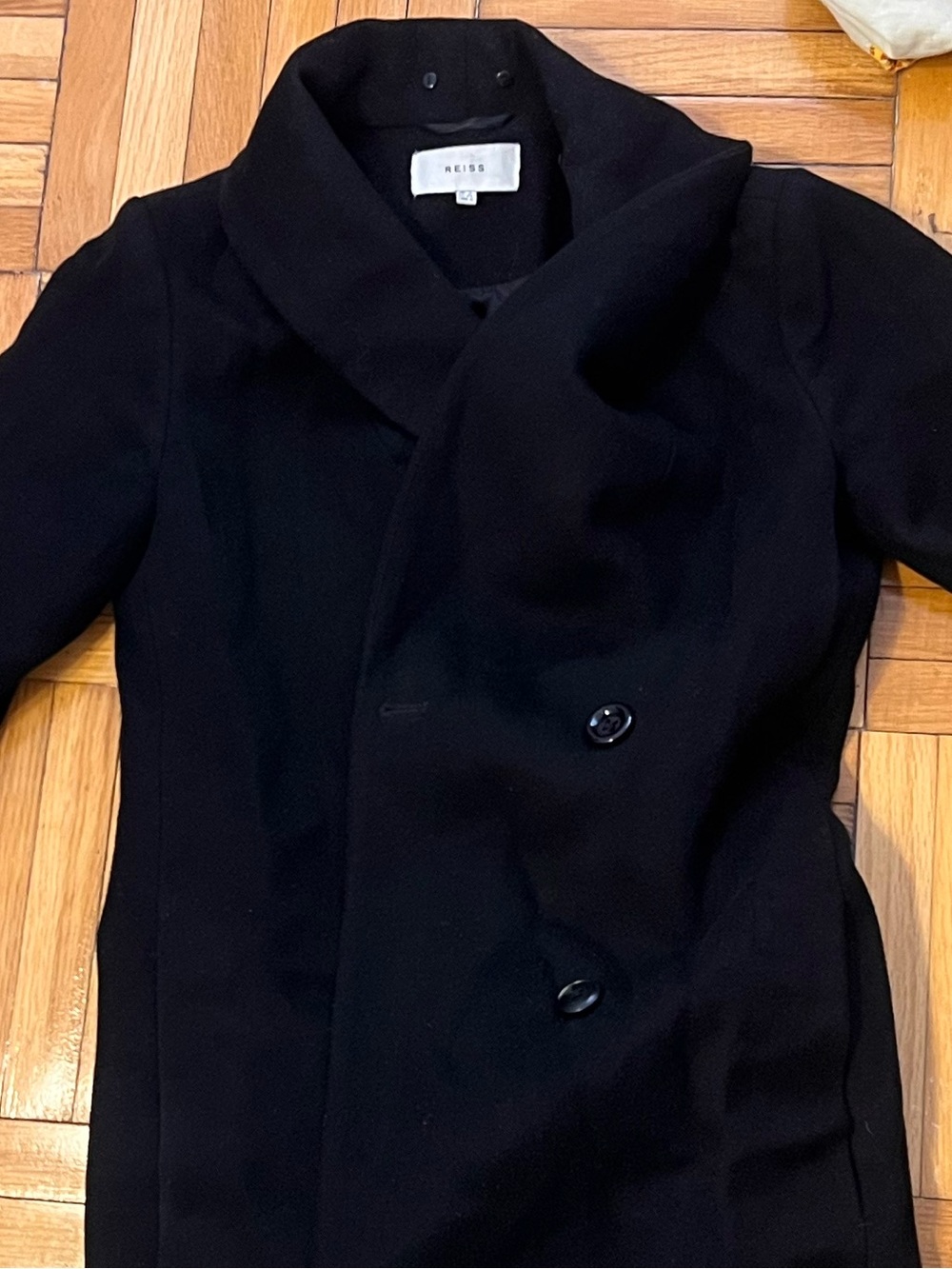 Reiss wool overcoat - Picture 3 of 6